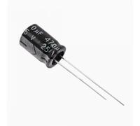 50PCS 25V470UF volume 8 * 12mm electrolytic capacitor 470UF 25V IDGTTLDF