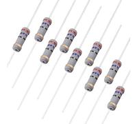 50Pcs 27 Ohm Resistor, 2W 5% Tolerance Carbon Film Resistors, Axial Lead, 4 Bands for DIY Electronic Projects and Experiments