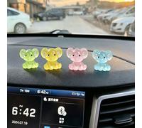 50pcs/30pcs/10pcs Petit Éléphant, Mignon DIY Petit Animal, Accessoires de Décoration de Paysage de Jardin Multi-Plantes (Couleur Aléatoire) Ornements de Bureau Mini, Accessoires de Décoration d'Orneme