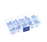 50Pcs 3296W Multiturn Trimmer Potentiometer Kit High Precision 3296 Variable Resistor 500R 1K 2K 5K 10K 20K 50K 100K 200K 1M