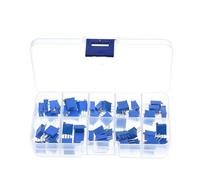 50Pcs 3296W Multiturn Trimmer Potentiometer Kit High Precision 3296 Variable Resistor 500R 1K 2K 5K 10K 20K 50K 100K 200K 1M