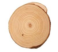 50Pcs 3CM Round Rustic Woods Slices Unfinished Wood Pour Bricolage
