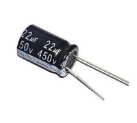 50PCS 450V22UF Electrolytic capacitor 22UF 450V 13 * 20mm NWPNLXEA
