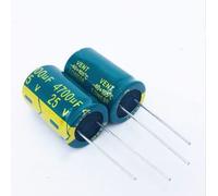 50pcs 4700uF 25V 25V4700UF 16X25mm Aluminum Electrolytic Capacitor high-frequency crystal Capacitor EKFBQBGW