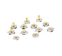 50PCS 4x4MM Push Botton Switch 4x4x1.5/1.6/1.7/2/2.3/2.5/3/3.5/4.3mm Copper Head SMD PCB Tactile Push Button Switch 4x4x4.3mm NWPNLXEA(4x4x2.3mm)