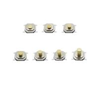 50Pcs 4x4mm SMD Tactile Push Botton Switch PCB 4PIN Momentary Tact Switch Key Touch Switchs 4 * 4 * 4.3/3.5/3/2.5/2.3/2/1.7mm NWPNLXEA(4X4X3MM-50pcs)