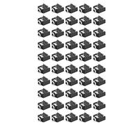 50pcs 5pin Headseo Contrôle du Casque intérieur Connecteur Connecteur Audio Jack PJ 307 35 mm Stable Connexion Long Service Life for Computer TV Home Appliance Audio Socket