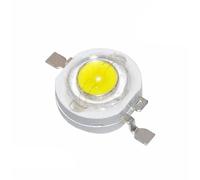 50pcs 5W haute puissance LED blanc chaud blanc rouge bleu vert diode électroluminescente Stent en cuivre Compatible for l'ampoule de projecteur LED bricolage ( Color : Cold White 10000K , Size : 5W )