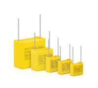 50Pcs/70Pcs Capacitor Kit 275VAC X2 Series 0.01UF~2.2UF 10Values Polypropylene Film Capacitors 102K-105K Assorted Set AUOQKQUT(70Pcs in Bags)
