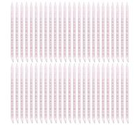 50pcs Acryliques Nails Care Sticks Cuticule Pusher À Double Extrémité Élégant Nails Manucure Art Pour Les Salons À Maison Utiliser Des Fournitures Salon Beauté