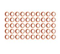50pcs Aramox Joint de Bouchon de Vidange D'huile 1102601M02 Rondelles D'écrasement D'huile de Cuivre Remplacement D'accessoires de Moteur de Voiture pour EX35 F
