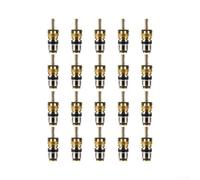 50pcs Auto AC Valve Core Copper Material High pour temp 50pcs(20PCS) | Copper construction, high pour temp resistance, prevents leaks, fits pour volvo pour ford pour mondeo, 50pcs bulk pack