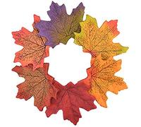 50pcs Automne Artificiel Automne Feuilles d'érable Couleurs d'automne - Grande Table d'automne se Disperse pour Les Mariages d'automne et Les fêtes d'automne Pratique et Pratique Clever Treatment