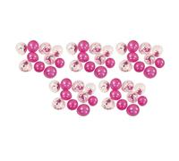 50pcs Balloons de latex à paillettes rouges prunes, ballons de décoration de fête scintillants pour le mariage d'anniversaire célébration (Plum rouge, paillettes de prune)