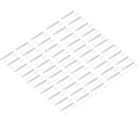 50pcs Blasenstab transparentes Erscheinungsbild leckeres leichter Zauberstäbe für Hochzeiten Partyjubiläen