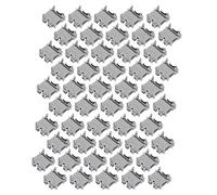 50pcs Bloc De Jonction Terminal 101A 800V, Connecteur De Masse Général Avec Coque ABS Et Bornes Laiton - Durable, Anti - Oxydation, Pour Connexion Électrique Pratique