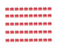50pcs Boîtes à Faveur Sûr Durable Exquis Belle Or Rouge Compact Sacs de Mariage Portables pour les Fêtes Anniversaires Événements de Noël Boîtes à Friandises Sacs Cadeaux Petits