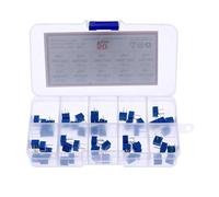 50pcs/BOX 100 ohm-1Mohm 3362P potentiometer assorted kit set 10 values variable resistor potentiometer pack CZAOINCU