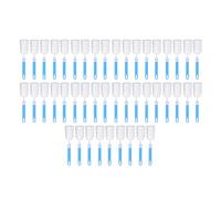 50pcs Brosse éponge Détachable pour Biberon, 25,5 X 5,5 X 3,5 Cm / 10,04 X 2,17 X 1,38 Pouces Brosse éponge de Nettoyage à Connexion à Pression à Long Manche, pour Biberons