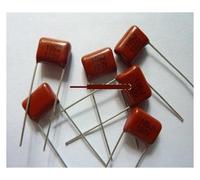 50pcs CBB capacitor 105 100V 105J 1uF 1000nF P10 CL21 Metallized Polypropylene Film Capacitor AUOQKQUT