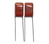 50pcs CBB capacitor 225 100V 225J 2.2uF 2200nF P7.5 CL21 Metallized Polypropylene Film Capacitor AUOQKQUT