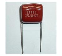 50pcs CBB capacitor 372 1600V 372J 1.6KV 3700pF 3.7nF P15 CBB81 Metallized Polypropylene Film Capacitor AUOQKQUT