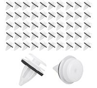 50PCS Clip de Fixation de Voiture, Clips Panneau de Garniture Porte, Retenue Vehicle Clips Rivets, Clips de Porte Voiture en Plastique, Universal Fixation de Carrosserie pour Auto Panneaux de Portes