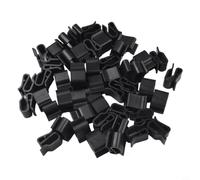 50pcs Clips Câble PV 6.5mm 50pcs Clips Câble PV 6.5mm 50pcs | Lot de 50 clips noirs, diamètre 6.5mm, pour idéal panneaux solaires, résistance UV, installation rapide