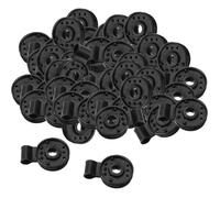 50Pcs Clips de bâche - Pince de Serrage pour auvent Coupe-Vent - Accessoire de Clips de Tente pour Camping, bâches, Toile d'ombra