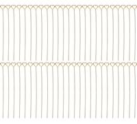 50pcs Clips pic à fleurs réutilisables porte-carte en fil métallique doré 6in Photo Memo Pick pour rémunération de mariage en forme de cœur