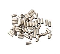 50pcs Copper Brake Cable End 5mm Ferrules 50pcs Bike Brake Housing Ferrules Copper 5mm OD 50pcs Silver Cable End for Mountain Road Bikes 50pcs 10mm Long Brake Cable Ferrules Copper 5mm 50pcs Copper