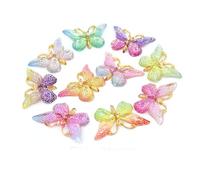 50pcs cute Slime Charms mix set résine flatback Making Supplies pour bricolage artisanat et décoration Clip - up perles divers bonbons fruits gâteau décoration