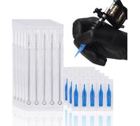 50pcs Disposable Mixed Tattoo Needles Set With Tattoo Needles Tips 5pcs 3rl 5rl 7rl 7rl 3rs 5rs 7rs 9rs 5m1 7m1 3rt 5rt 7rt 9rt 3dt 5dt 7dt 9dt 5ft 7ft