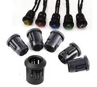 50pcs Douille De Lampe à LED Support De Diode Clip En Plastique Monture De Lunette Pour la Fabrication De Diodes électroluminescentes à LED(5mm)