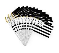 50pcs Drapeau Bretagne 14x21cm Petit Drapeau Ondulant Breton Mini Breton Flags Français Célébration Coupe du Monde Parade Supplies Match Cheer Waving Flag Garden Party Decoration
