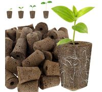 50pcs Éponges de Culture pour Hydroponique, Éponges de Croissance des Racines de Remplacement pour Système de Culture Hydroponique en Intérieur