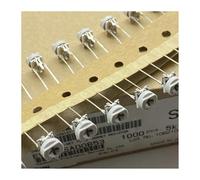 50pcs/EVMAASA00B53 5K 502 1K 20K In-line 4-pin Trimming Resistor Top Adjustment 7x7mm NWPNLXEA