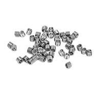 50Pcs Fil Insert M3.5 x 0.6 Fileté Protection Douille Vis Bague De Réparation Écrou pour Machines et Automobile (1.5d)