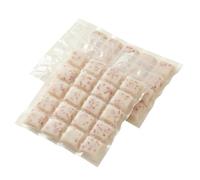 50pcs Ice Cube Bags,Avec Fermeture Automatique et Mini-Entonnoir - Idéaux Pour Les Cocktails,Les Pique-Niques,Les Jus de Fruits,Les Boissons et Les Boissons Glacées Estivales
