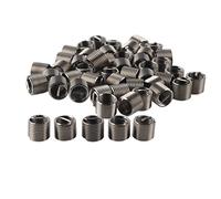50pcs Inserts de Filetage - Écrous Réducteurs Mâle/Femelle pour Réparation et Conversion, Inox M10x1.25 (1.5D)