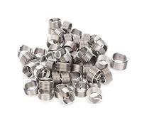 50pcs Inserts de Filetage - Écrous Réducteurs Mâle/Femelle pour Réparation et Conversion, Inox M10x1.25 (1D)