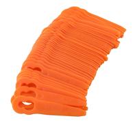 50pcs lames en plastique pour STIHL FSA 45 tondeuse à gazon sans fil têtes de coupe pour coupe-herbe tondeuse à gazon lames en plastique de