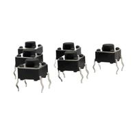 50pcs/lot 6x6x5MM 4PIN G90 Tactile Tact Push Button Switch Direct Self-reset DIP