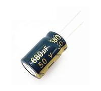 50pcs/lot H206 50V 680UF aluminum electrolytic capacitor size 13 * 20 680UF 50V 20% NWPNLXEA
