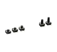 50PCS/LOT SMD 4.5x4.5x3.8/4.3/5/6/7/8/8.5MM 9MM Tactile Tact Push Button Switch Momentary Push Button NWPNLXEA(4.5x4.5x8)