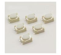 50pcs/lot SMT 3x4x2.5MM 4PIN Tactile Tact Push Button MicroSwitch G75 Self-reset Car Remote Control Switch NWPNLXEA