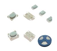 50pcs/lot SMT 3x4x2.5MM 4PIN Tactile Tact Push Button Switch G75 Self-reset Car Remote Control Switch NWPNLXEA(Bags-01)
