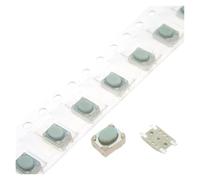 50pcs/lot SMT 3x4x2.5MM 4PIN Tactile Tact Push Button Switch G75 Self-reset Car Remote Control Switch NWPNLXEA(Reel Packing)