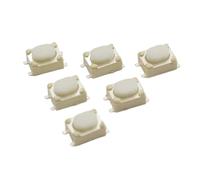50pcs/lot SMT 3x4x2.5MM 4PIN Tactile Tact Push Button Switch G75 Self-reset Car Remote Control Switch