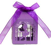 50PCS Lovely Dance Girl Candy Boxes, Douche Anniversaire Décoration Boîtes de Chocolat Paris Dancing Girl, Petites Boîtes Cadeaux